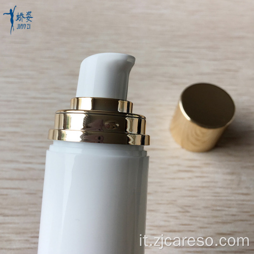 Flacone airless in PP con doppia pompa da 10+10 ml